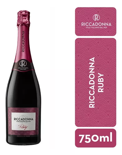 ESPUMANTE RICCADONNA RUBY 750ML